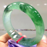 Jade Bangles Natural Burmese Jadeite Ice Green