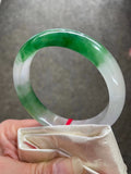 Emerald Natural Green Jadeite Bangle